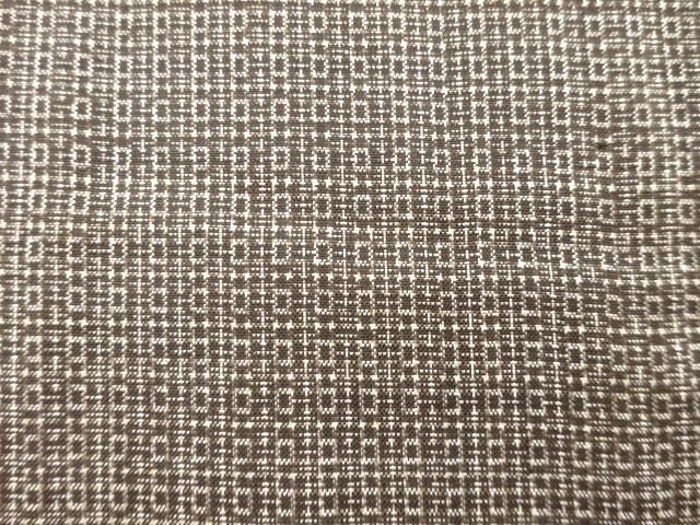 JAPANESE KIMONO / ANTIQUE MENS ENSEMBLE KIMONO / DORO OSHIMA TSUMUGI